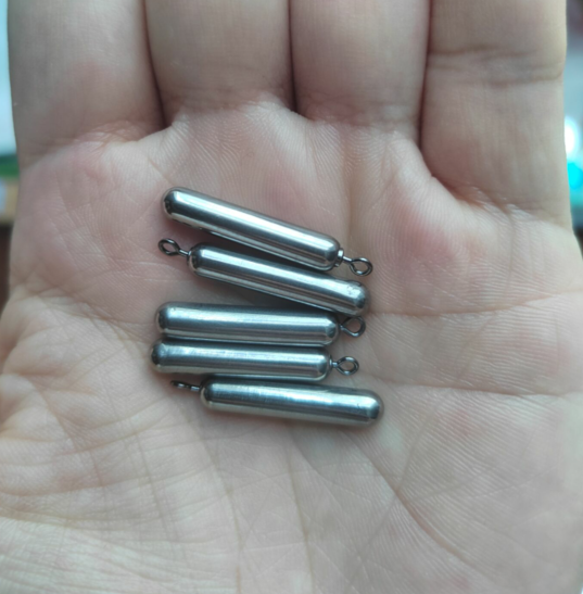 Tungsten skinny Drop shot Weights (Round)